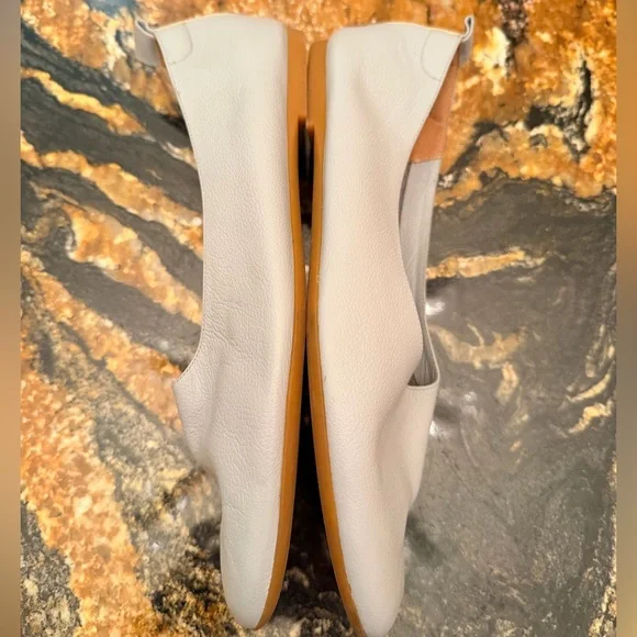 EVERLANE DAY GLOVE in LIGHT Blue Leather Flats Sz 11 - Picture 8 of 12